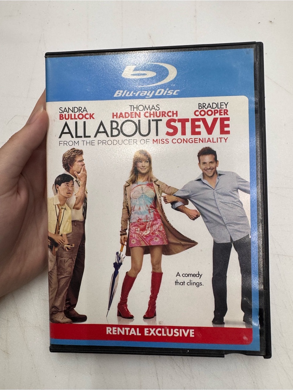 All About Steve Blu-ray 2009 Sandra Bullock Comedy Special Features Tested